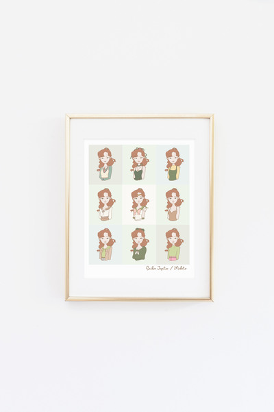 Jupiter Collage Print