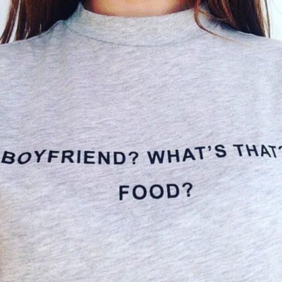 Free shipping-what's boyfriend tee