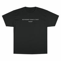 Free Shipping-WHAT'S BOYFRIEND TEE - Thumbnail 1