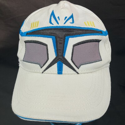 Star wars blue and white clone trooper hat