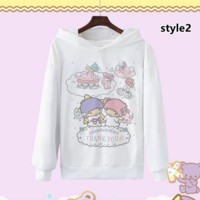 Versatile T-shirt hooded sweatshirt - Thumbnail 2