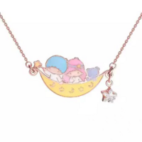 Cartoon shooting star wishing silver-plated bracelet silver jewelry - Thumbnail 3