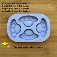 UFO Spaceship Silicone Mold - Thumbnail 1