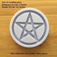 Pentagram Silicone Mold - Thumbnail 1
