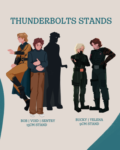 Thunderbolts Acrylic Stands
