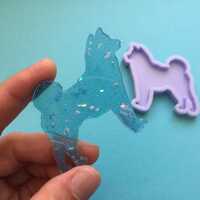 Shiba Inu Silicone Mold - Thumbnail 2