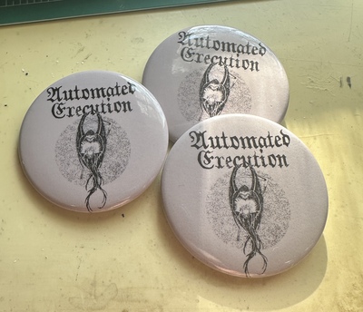 Automated Execution Reaper Pin Badge