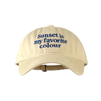 SUNSET IS MY FAVORITE COLOUR CAP - Thumbnail 3