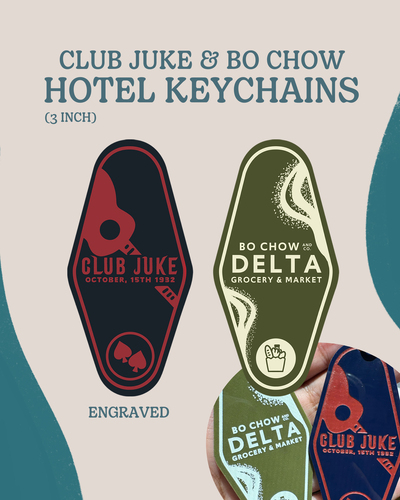 Sinners Hotel Keychains