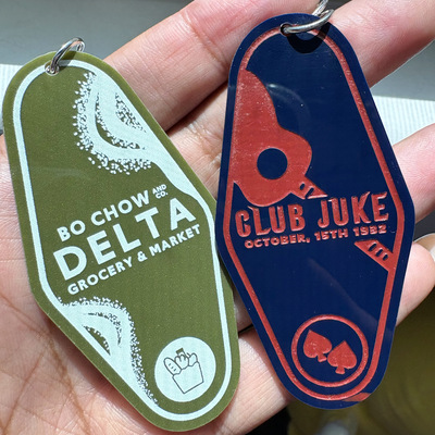 Sinners hotel keychains