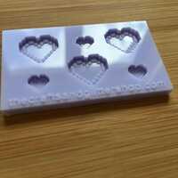 Pixel Heart Silicone Mold - Thumbnail 3