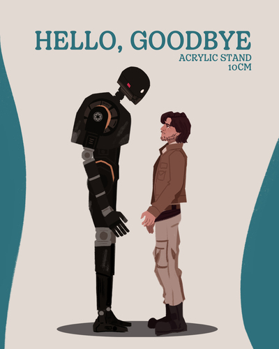 Hello, Goodbye Acrylic Stand