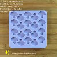 Mushroom Silicone Mold - Thumbnail 1