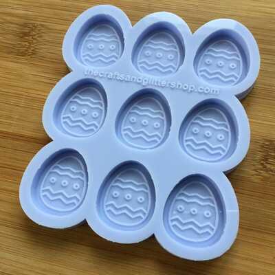 Easter egg silicone mold