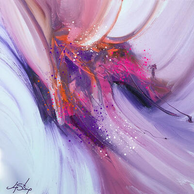 Mystical Melodies Abstract Art Print