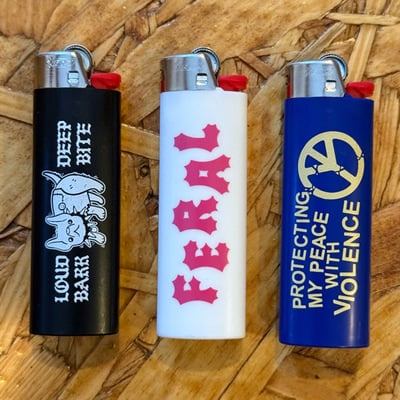 Bic lighter set of 3 