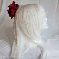 Embroidered Rose Hair Clip - Thumbnail 7