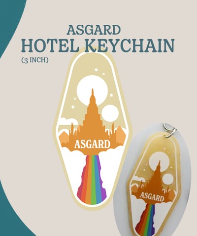 Asgard Hotel Keychian