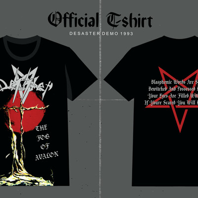 Combo desaster " the fog of avalon"  tshirt + tapes - Thumbnail 2