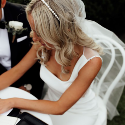 Sheath square neck crepe illusion tulle hollow back sleeveless wedding dresses 