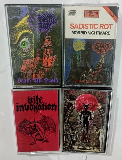 VILE INVOKATION , WRATH   Tapes 