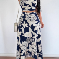 Temperament Women Design Two Piece Set - Thumbnail 1