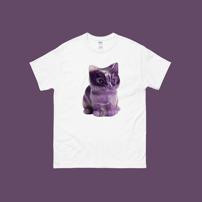 Crystal cat vol 5 t shirt white - Thumbnail 1