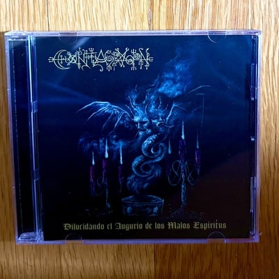 Conflagración 'dilucidando el augurio de los malos esp​í​ritus' cd