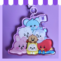 K-pop cutie piles (keychains) - Thumbnail 1