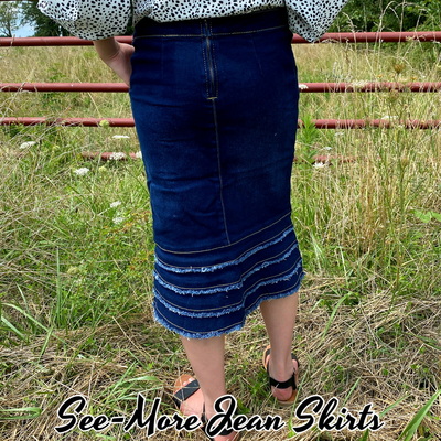 CHILDRENS EMILY DENIM SKIRT