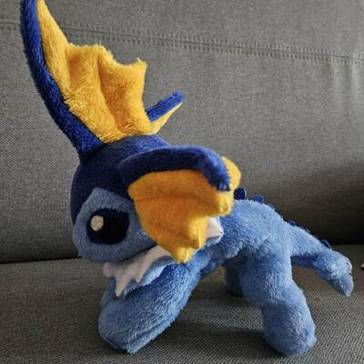 Vaporeon floppy plush ready to ship