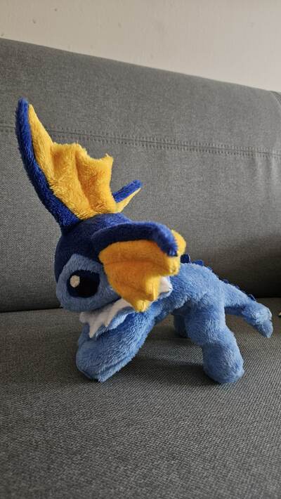 Vaporeon Floppy Plush READY TO SHIP