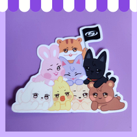 K-pop cutie piles (stickers) - Thumbnail 2