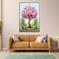 Cherry Blossom Morning Art Print - Thumbnail 1