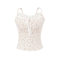 Lace Heavy Padded Vest Suspenders - Thumbnail 3