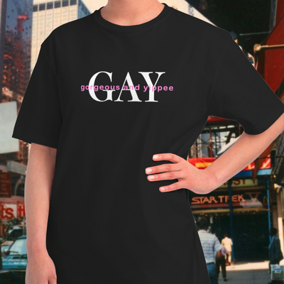 Gorgeous and yippee tee