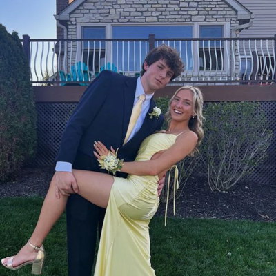 Fashion sheath yellow open back prom dress with split