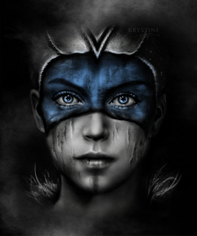 Senua - Hellblade - Blue version