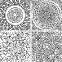 Coloring Book for Adult - 50 Unique Full Page Mandalas for Relaxation and Stress Relief - Adult Coloring Book Spiral Bound, Mandala Coloring - Thumbnail 1