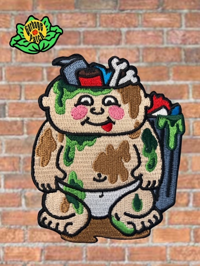 Garbage Patch Kids Junky Jeff Patch (iron-on)