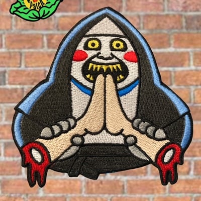 Garbage patch kids nina nun patch (iron-on)