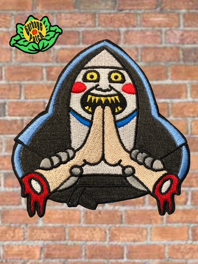 Garbage Patch Kids Nina Nun Patch (iron-on)