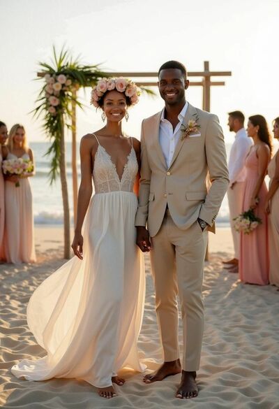 Simple Wedding Dress, A Line Chiffon Lace Bridal Dress Bridal Gown