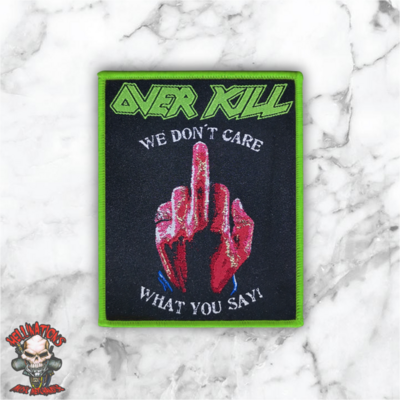 Overkill rectangular woven patches - Thumbnail 2