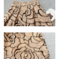 Elegant Lace Vintage High Waist A-Line Ball Gown Skirt - Thumbnail 1