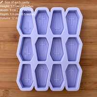 Coffin Silicone Mold - Thumbnail 1