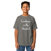 Excellence is My Standard Youth classic tee - Thumbnail 17