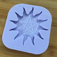 Sunburst Pentacle Silicone Mold - Thumbnail 4