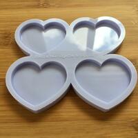 Heart Silicone Mold - Thumbnail 3