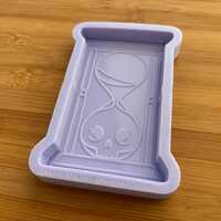Skull Hourglass Silicone Mold - Thumbnail 2